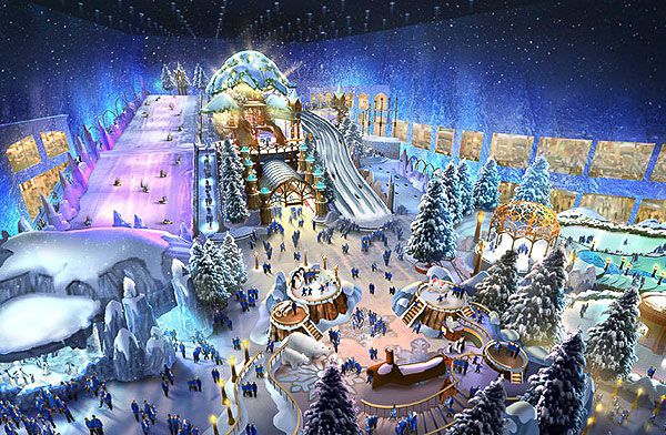 Reem Mall in Abu Dhabi to Build the World’s Largest Snow Park