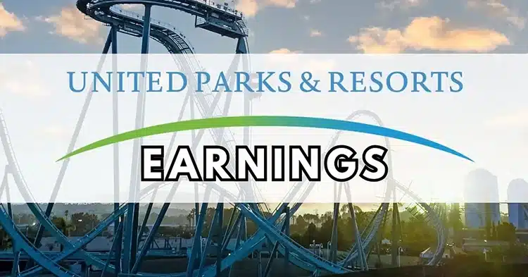 A Mako roller coaster at SeaWorld Orlando, representing the current asset base discussed in United Parks & Resorts earnings.