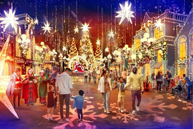 Six Flags Rebuilds Holiday in the Park at Great Adventure and Over Georgia with Three Immersive Lands