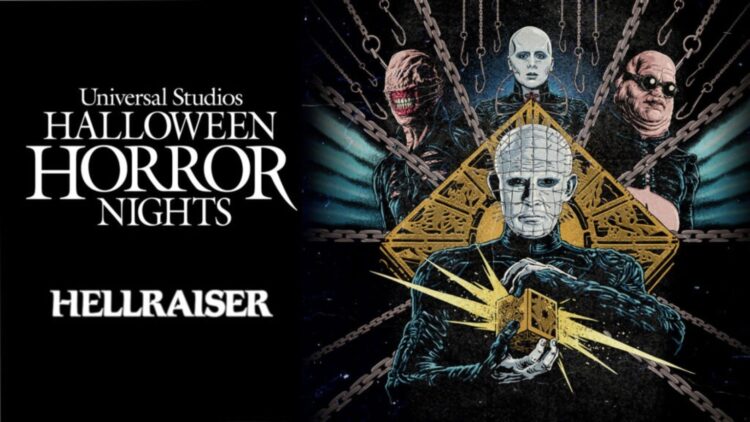 Pinhead from Hellraiser, coming to Halloween Horror Nights 2026 at Universal Orlando and Universal Studios Hollywood