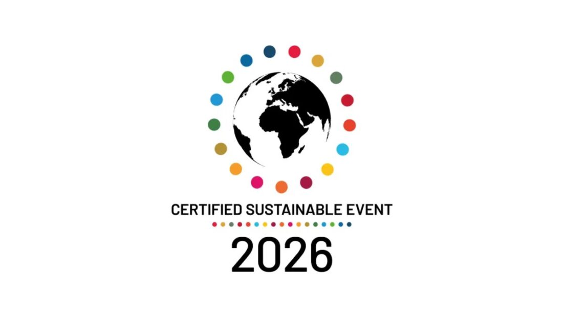 IAAPA Expo Europe 2026 Greentime Certified Sustainable Event graphic