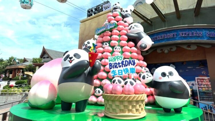Ocean Park Hong Kong Pandastic Summer Birthday Celebration key visual